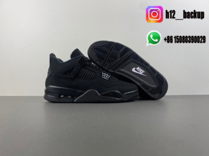 Air Jordan 4 “Black Cat” 2025 FV5029-010 - Image 3