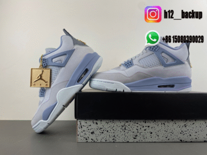 Air Jordan 4 UNC Tar Heels PE HV9204-407 - Image 5