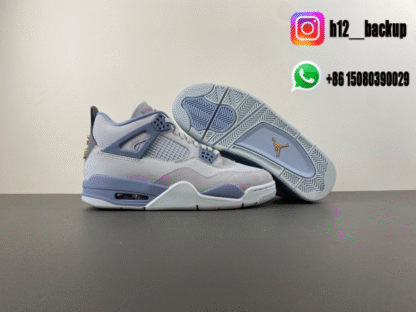 Air Jordan 4 UNC Tar Heels PE HV9204-407 - Image 3
