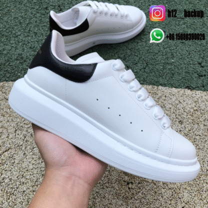 Alexander McQueen Oversized White Black WHGP590-ID10