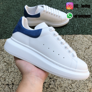 Alexander McQueen Oversized White Blue WHGP590-ID11