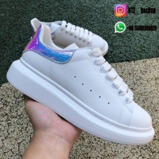 Alexander McQueen Oversized White Blue WHGP590-ID12