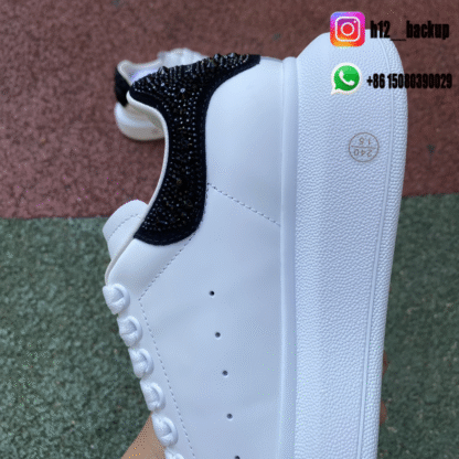 Alexander McQueen Oversized Black White WHGP590-ID4 - Image 5