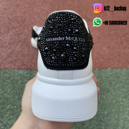 Alexander McQueen Oversized Black White WHGP590-ID4 - Image 2