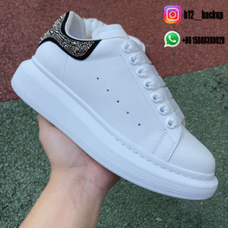 Alexander McQueen Oversized White Black WHGP590-ID5
