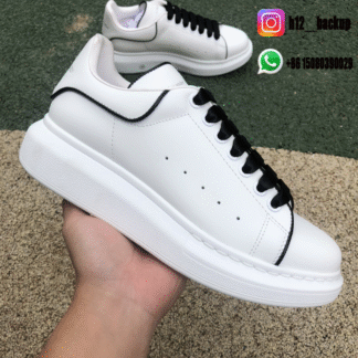 Alexander McQueen Oversized White Black WHGP590-ID6