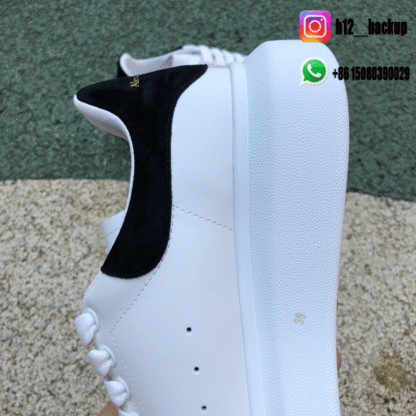 Alexander McQueen Oversized White Black WHGP590-ID7 - Image 5
