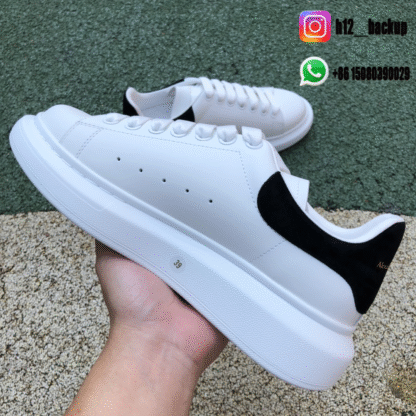 Alexander McQueen Oversized White Black WHGP590-ID7 - Image 3