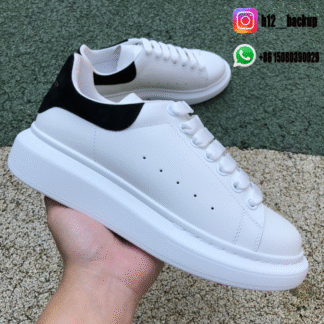 Alexander McQueen Oversized White Black WHGP590-ID7