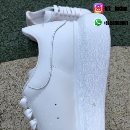 Alexander McQueen Oversized White WHGP590-ID8 - Image 5