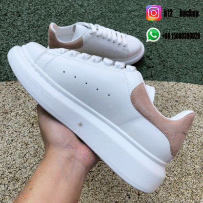 Alexander McQueen Oversized White Pink WHGP590-ID9 - Image 3