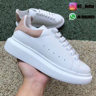 Alexander McQueen Oversized White Pink WHGP590-ID9