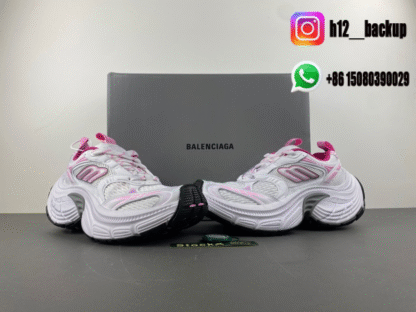 Balenciaga 12XL White Pink 815859 W2MV2 9511