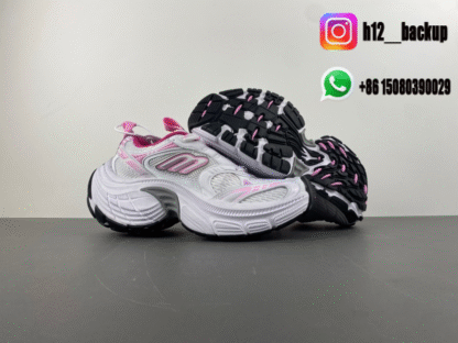 Balenciaga 12XL White Pink 815859 W2MV2 9511 - Image 3
