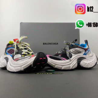 Balenciaga 12XL White Pink 815859 W2MV7 1980