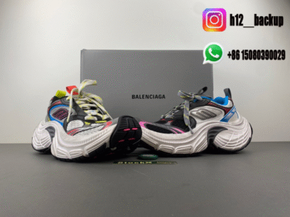 Balenciaga 12XL White Pink 815859 W2MV7 1980