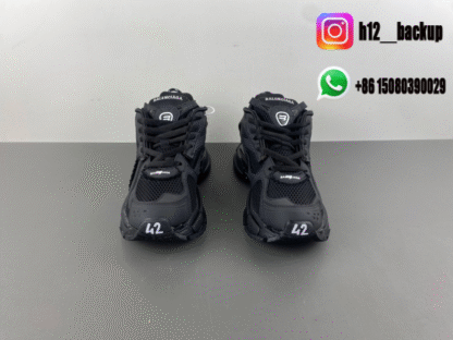 Balenciaga Runner 7.5 Black 772774-W3RBT 1000 - Image 8