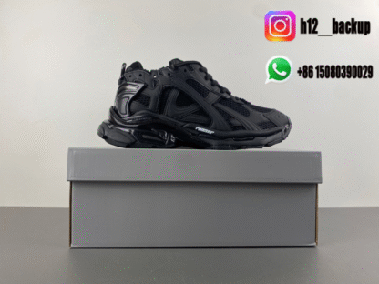 Balenciaga Runner 7.5 Black 772774-W3RBT 1000 - Image 6