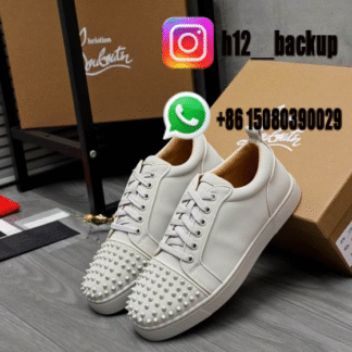 Christian Louboutin Low All White mnh0501-ID4