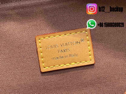 LV Backpack Montsouris M14105 34x40x17cm - Image 9