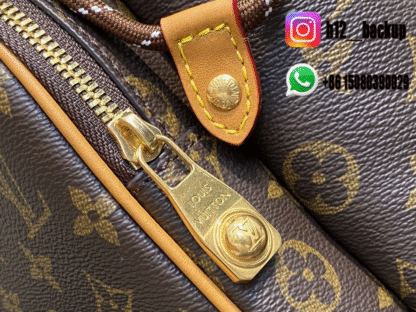 LV Backpack Montsouris M14105 34x40x17cm - Image 6