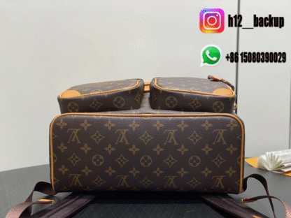 LV Backpack Montsouris M14105 34x40x17cm - Image 4