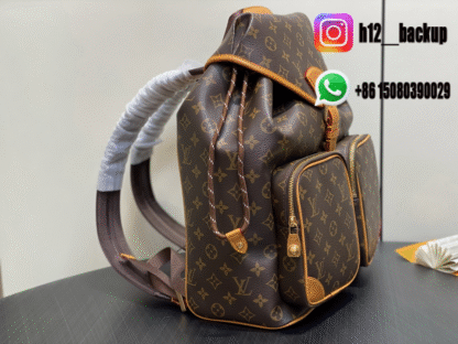 LV Backpack Montsouris M14105 34x40x17cm - Image 2