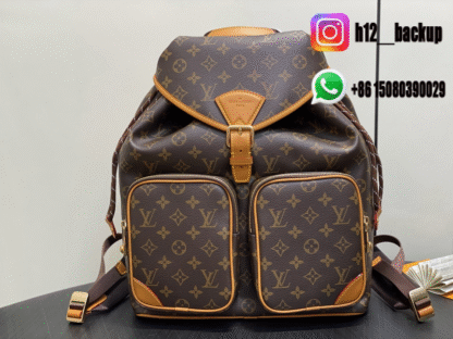 LV Backpack Montsouris M14105 34x40x17cm