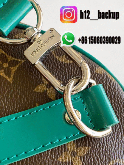 LV travel bag Brun Green M12630 50X29X23cm - Image 6