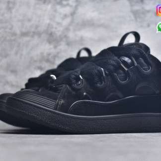 Lanvin Leather Curb Black Brun LA2500-ID4