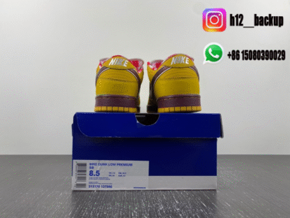 Nike Dunk Low Premium SB 'Yellow Lobster' 313170-137 - Image 8