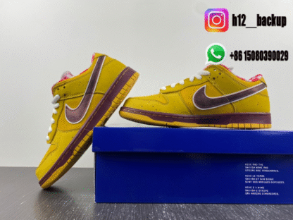 Nike Dunk Low Premium SB 'Yellow Lobster' 313170-137 - Image 5