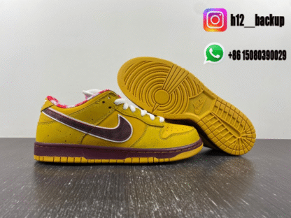 Nike Dunk Low Premium SB 'Yellow Lobster' 313170-137 - Image 4