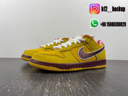 Nike Dunk Low Premium SB 'Yellow Lobster' 313170-137 - Image 2