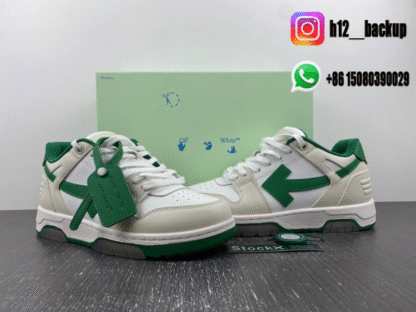 OFF-WHITE Out Of Office White Green 2025071-ID11