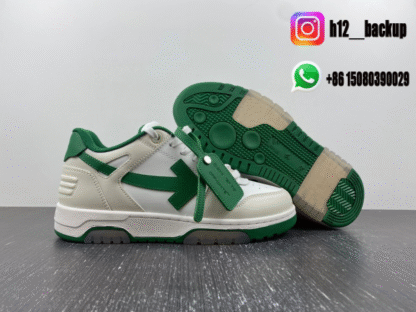 OFF-WHITE Out Of Office White Green 2025071-ID11 - Image 8