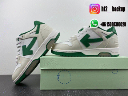 OFF-WHITE Out Of Office White Green 2025071-ID11 - Image 4