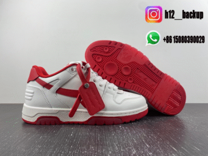OFF-WHITE Out Of Office White Red 2025071-ID12 - Image 6