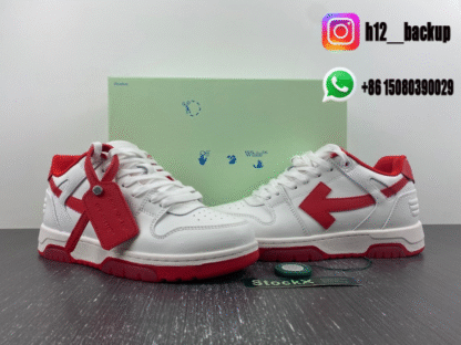 OFF-WHITE Out Of Office White Red 2025071-ID12