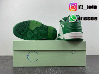 OFF-WHITE Out Of Office Green White 2025071-ID13 - Image 8
