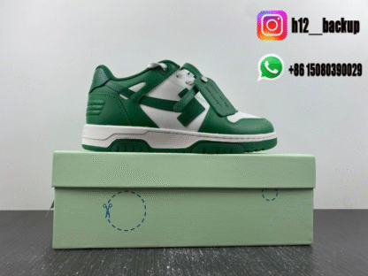 OFF-WHITE Out Of Office Green White 2025071-ID13 - Image 7