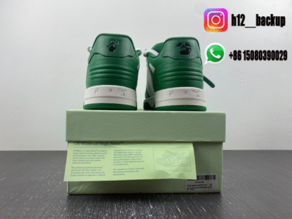 OFF-WHITE Out Of Office Green White 2025071-ID13 - Image 6