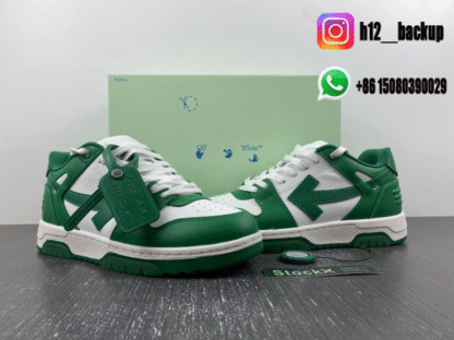 OFF-WHITE Out Of Office Green White 2025071-ID13