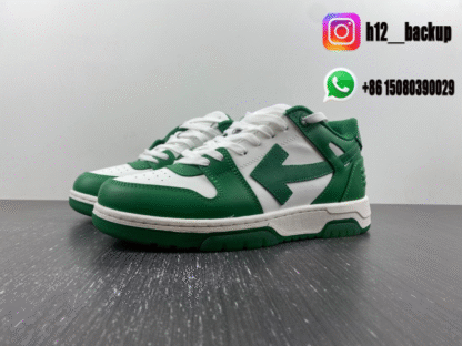 OFF-WHITE Out Of Office Green White 2025071-ID13 - Image 2