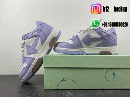 OFF-WHITE Out Of Office Purple White 2025071-ID14 - Image 4