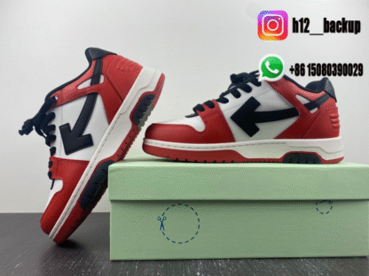 OFF-WHITE Out Of Office Red White 2025071-ID2 - Image 5