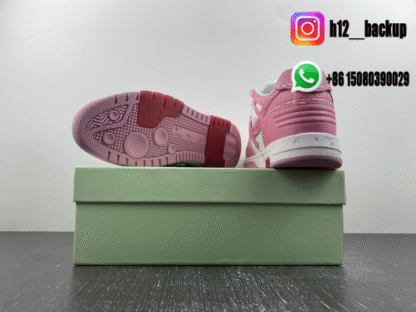 OFF-WHITE Out Of Office Pink White 2025071-ID8 - Image 6