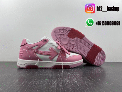 OFF-WHITE Out Of Office Pink White 2025071-ID8 - Image 4