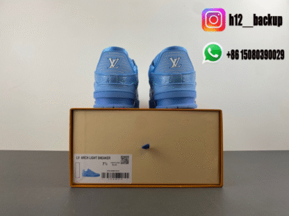 Louis Vuitton trainer Blue LV2025-ID19 - Image 8