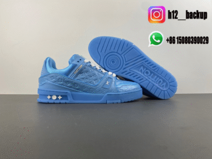 Louis Vuitton trainer Blue LV2025-ID19 - Image 3
